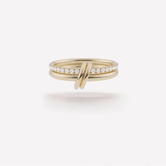Spinelli Ring in 18k gold and diamonds Size: 8 - Picture 1 of 6